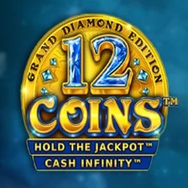 12 Coins Grand Diamond Edition casino game by Wazdan – featured logo at Slotlair Casino