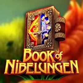 Book of Nibelungen online game logo by Swintt on slot-lairs.nl