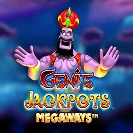 Official Jackpots logo: Genie Jackpots Megaways by Blueprint Gaming at Slotlair Casino