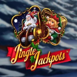 Jingle Jackpots slot visual from Dragon Gaming available on slot-lairs.nl