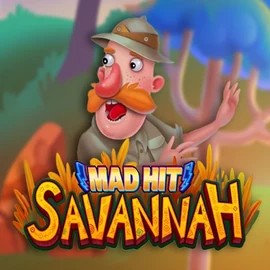 Mad Hit Savannah logo by RubyPlay at Slotlair Casino