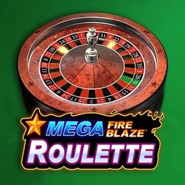 Mega Fire Blaze Roulette online game logo by Playtech on slot-lairs.nl