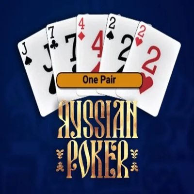 Russian Poker logo – Table Games by OneTouch Games at Slotlair Casino