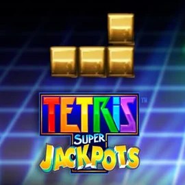Tetris Super Jackpots logo by WMS at Slotlair Casino